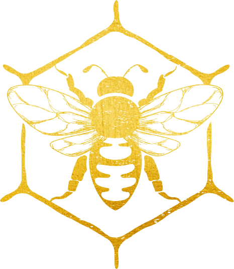Bienenwixe Stempel Gold