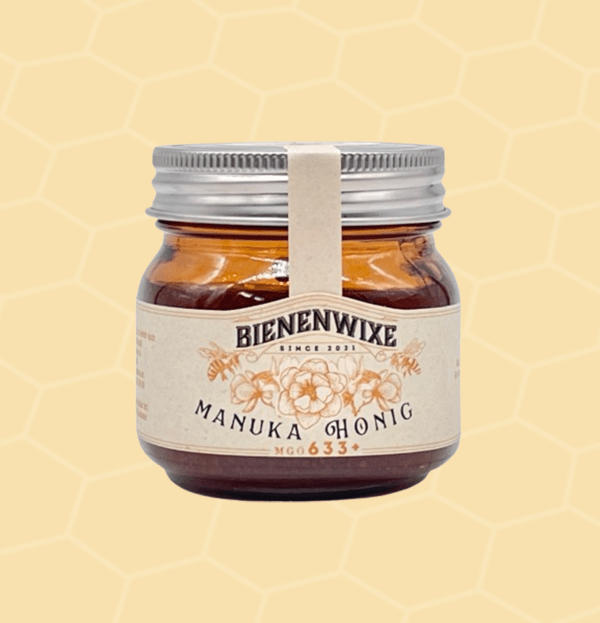 Bienenwixe Manuka Honig MGO 633+ Glas