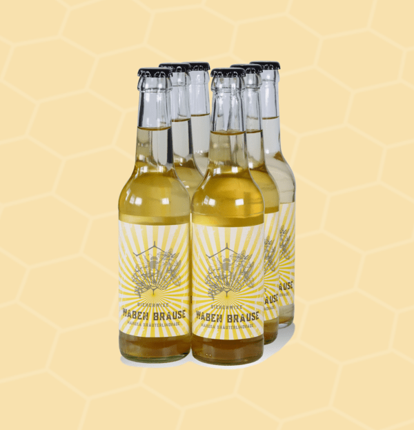 Sechser-Pack Wabenbrause Kräuterlimonade von Bienenwixe.