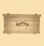 Bienenwixe Geschenkbox aus Holz für Honig und Upcycling-Produkte